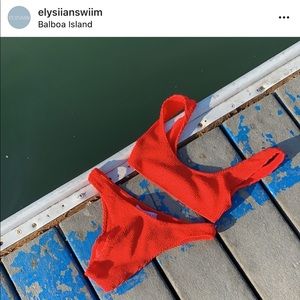 Red Laguna Bikini Set